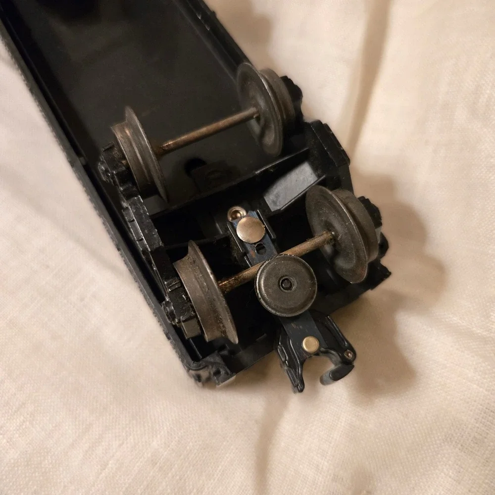 VTG Lionel Postwar O27 Black Coal Tender Toy Train Rolling Stock Steam Accessory
